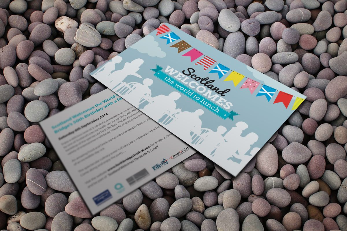 Forth Bridges 50th anniversary direct mail campaign